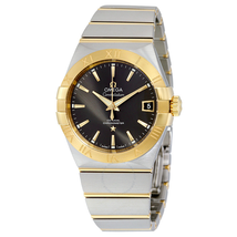 Omega Constellation Co-Axial Grey Dial Stainless Steel with Yellow Gold Men's Watch 123.20.38.21.06.001