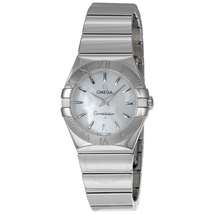 Omega Constellation Mother of Pearl Dial Steel Ladies Watch 123.10.27.60.05.002