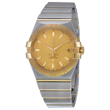 Omega Constellation Champagne Dial Men's Watch 123.20.35.20.08.001