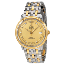 Omega De Ville Prestige Champagne Dial Men's Watch 424.20.37.20.58.002