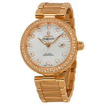 Omega Deville Ladymatic Mother of Pearl Dial 18kt Rose Gold Ladies Watch 42565342055001 425.65.34.20.55.001