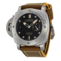 Panerai Luminor 1950 Black Dial Titanium Automatic Men's Watch PAM00569