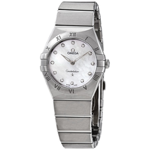 Omega Constellation Manhattan Diamond Mother of Pearl Dial Ladies Watch 131.10.28.60.55.001