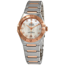 Omega Constellation Manhattan Mother of Pearl Diamond Dial Ladies Watch 131.20.29.20.55.001