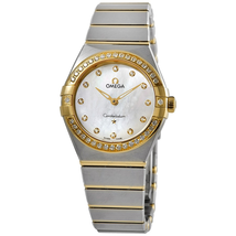 Omega Constellation Manhattan Quartz Diamond Ladies Watch 131.25.28.60.55.002