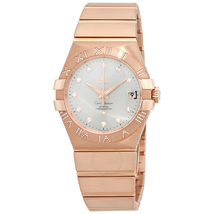 Omega Constellation Rose Gold Automatic Ladies Watch 123.55.35.20.52.003