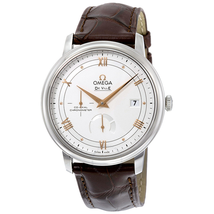 Omega De Ville Prestige Silver Opaline Dial Automatic Men's Watch 424.13.40.21.02.002