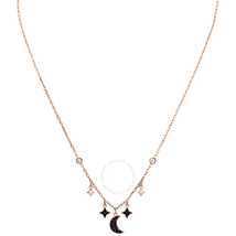 Swarovski Duo Rose Gold Plated Moon and Stars Necklaces 5429737