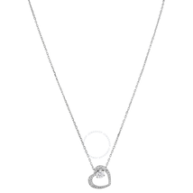 Swarovski Love Rhodium-Plated Heart Necklace 5365987
