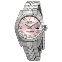Rolex Pre-owned  Automatic Chronometer Pink Dial Ladies Watch 69174PRJ (Pre-own)