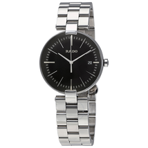 Rado Coupole L Black Dial Stainless Steel Unisex Watch R22852163