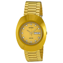 Rado Diastar All Gold Tone Stainless Steel Men's Watch R12393633