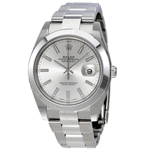 Rolex Datejust 41 Silver Dial Stainless Steel Automatic Men's Watch 126300SSO