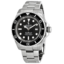 Rolex Deepsea Black Dial Automatic Men's Stainless Steel Oyster Watch 126660BKSO 126660-0001