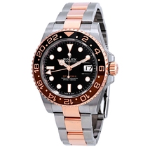 Rolex GMT-Master II "Root Beer" Automatic Men's Steel and 18 ct Everose Gold Oyster Watch 126711CHNR 126711chnr