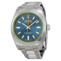 Rolex Milgauss Automatic Blue Dial Stainless Steel Men's Watch 116400GV 116400GV Z-BLUE
