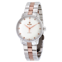 Rado Coupole Classic Automatic Silver Dial Two-tone Ladies Watch R22862742