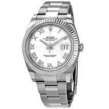 Rolex Datejust 41 White Dial Men's Watch 126334WRO