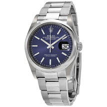 Rolex Datejust 36 Automatic Blue Dial Men's Oyster Watch 126200BLSO