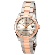 Rolex Datejust Lady 31 Silver Dial Stainless Steel and 18K Everose Gold Oyster Bracelet Automatic Watch 178271SSO
