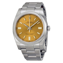 Rolex Oyster Perpetual 36 mm White Grape Dial Stainless Steel Bracelet Automatic Men's Watch 116000WGSO