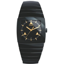 Rado Sintra XXL Black Dial Black Ceramic Men's Watch R13723172