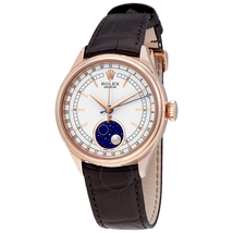 Rolex Cellini Automatic Moonphase 18kt Everose Gold Men's Watch 50535WSBRL