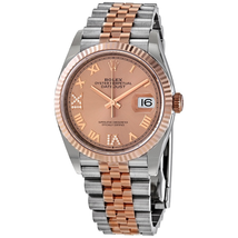 Rolex Datejust 36 Automatic Pink Diamond Dial Men's Steel and 18kt Everose Gold Jubilee Watch PKRDJ 126231