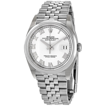 Rolex Datejust 36 Automatic White Dial Men's Jubilee Watch 126200WRJ