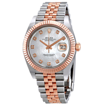 Rolex Datejust Automatic Diamond Men's Steel and 18ct Everose Gold Jubilee Watch 126331MDJ