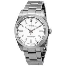 Rolex Oyster Perpetual Automatic White Dial Men's Watch 114300WSO