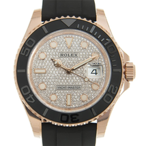Rolex Yacht-Master Diamond Pave Dial Men's Watch 126655-0005 126655DSR