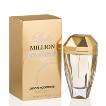 Paco Rabanne Lady Million Eau My Gold by Paco Rabanne EDT Spray 2.7 oz (80 ml) (w) LMGTS27B