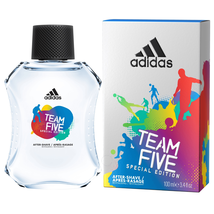 Adidas Team Five / Coty After Shave Splash-on Special Edition 3.4 oz (100 ml) (m) ATVMA34LE