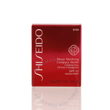 Shiseido / Sheer Matifying SPF 22 Oil Free Foundation Refill (b100) .34 oz( 9.8 ml) SHSHMAFO3