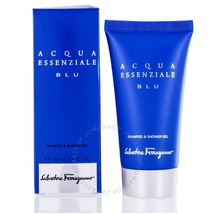 Ferragamo Acqua Essenziale Blu / Salvatore Ferragamo Shampoo / Shower Gel 1.7 oz (50 ml) (m) AZBMH17