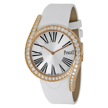 Piaget Limelight Gala 18Kt Rose Gold Diamond Silver Dial Ladies Watch GOA39167 G0A39167
