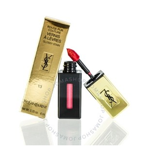 Ysl Ysl / Rouge Pur Couture Vernis A Levres Glossy Stain (13) Rose Tempera 0.2 oz YSLRPGLG13-A