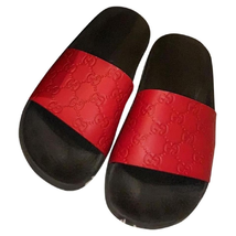 Gucci Ladies Gucci Signature Slide Sandals 454330 CWC00 6433