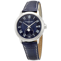 Raymond Weil Maestro Automatic Moonphase Blue Dial Men's Watch 2239-STC-00509