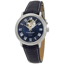 Raymond Weil Maestro Automatic Men's Leather Watch 2227-STC-00508