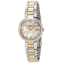 Raymond Weil Shine White Mother of Pearl Dial Ladies Watch 1600-SPS-00995
