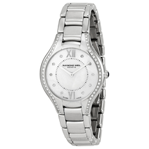 Raymond Weil Noemia Mother of Pearl Dial Stainless Steel Diamond Ladies Watch 5132-STS-00985