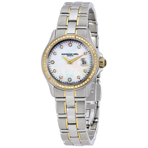 Raymond Weil Parsifal Mother of Pearl Dial Ladies Watch 9460-SGS-97081