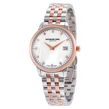 Raymond Weil Toccata Mother of Pearl Diamond Dial Ladies Watch 5388-SP5-97081