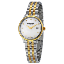Raymond Weil Toccata White Mother of Pearl Dial Ladies Watch 5988-STP-97081