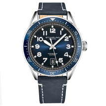 Stuhrling Original Monaco Quartz Blue Dial Men's Watch M13667