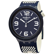 Swatch BBCREAM Quartz Blue Dial Men's Watch SO27N101
