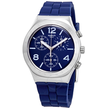Swatch Bleu De Bienne Chronograph Blue Dial Men's Watch YCS115