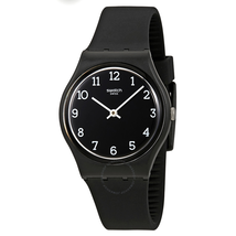 Swatch Original Blackway Black Dial Men's Watch GB301